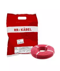 RR Kabel Superex Fr PVC Insulated Flexible Copper Wires & Cables for Domestic/Industrial Electric | Home Electric Wire | 90M [1.50 sq. mm, Red]